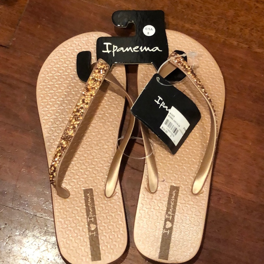 Ipanema flip flops sandals size 8 NWT